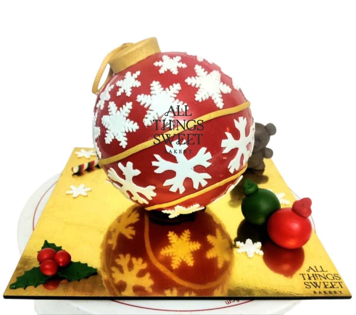 Christmas Pinata Cake