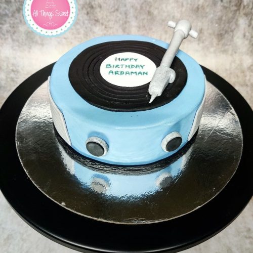 DJ Themed Cake